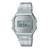 Reloj Casio Vintage A168wem-7avt, Iluminator Cristal Mineral