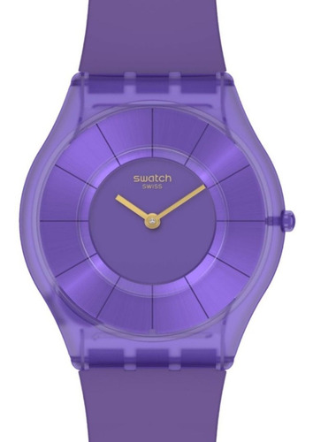 Reloj Swatch Mujer Purple Time Monthly Drops Ss08v103
