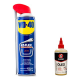  Wd40 Flextop 500ml + Óleo 3-in-one Wd40 118ml