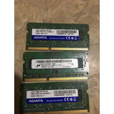 4 Memorias Ram De 2 Gb 12800