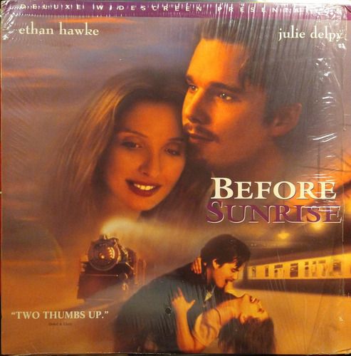 Before Sunrise - Laser Disc - 1995 - Ethan Hawke