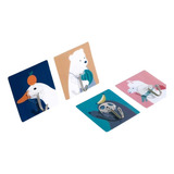 Pack 10u Gancho Para Pared Metálico Adhesivo Animales 