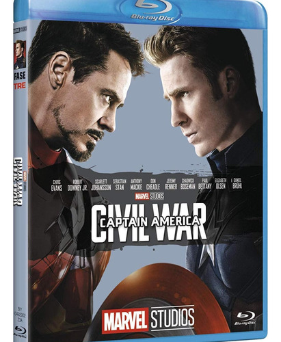 Civil War Capitán América Blu Ray Marvel Studios