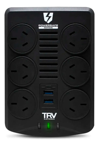 Estabilizador 6 Tomas Iram + 2 Usb (1ah) 1000va/2000va