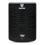 Estabilizador 6 Tomas Iram + 2 Usb (1ah) 1000va/2000va