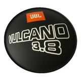 Calota Central Vulcano 3.8 Preto Fosco Jbl 163mm 15 Polegada