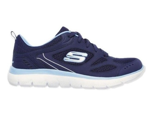 Zapatilla Mujer Skechers Summits Azul