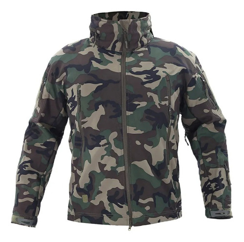 Chaqueta Tactica Impermeable Camuflada 