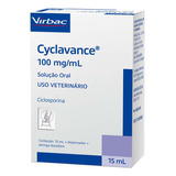 Cyclavance Para Cães Virbac 15 Mg/ml Para Cães 15 Ml