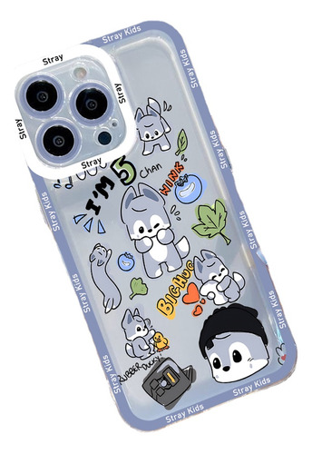 Funda De Teléfono Infantil Art Kpop Stray Para iPhone 14, 13