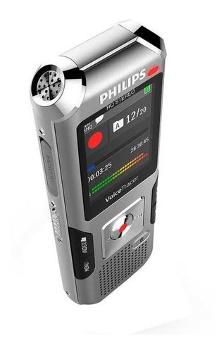 Grabadora De Voz Recargable Philips 8 Gb 2microfonos Dvt4010