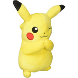 Pikachu Con Ojo Cerrado Muñeco De Peluche De 20 Cm Pokémon