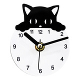 Reloj De Nevera Con Forma De Gato Para Decoración Del Hogar,