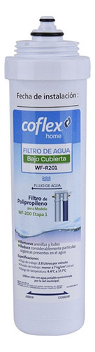 Repuesto Para Filtro De Agua Bajo Cubierta Etapa 1 Wfr201-sp