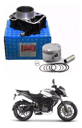 Kit Cilindro Y Piston Bajaj Rouser Ns 200 Original Gb Motos