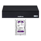 Gravador Mhdx 1016 C 16 Canais C/ Hd 1tb Purple Intelbras