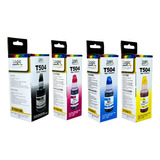  X4 Tinta Generica T504 Para Epson L4150 L4160 L4260 L6191