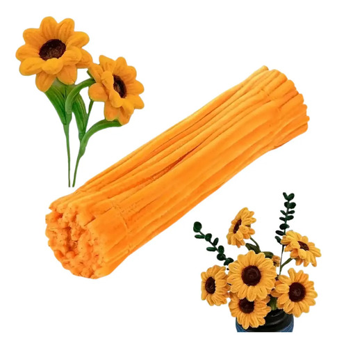 500 Limpiapipas Limpia Pipas Chenille De Excelente Calidad .