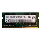 Memória Hynix 32gb Ddr4 3200mhz Sodimm Hmaa4gs6cjr8n-xn @