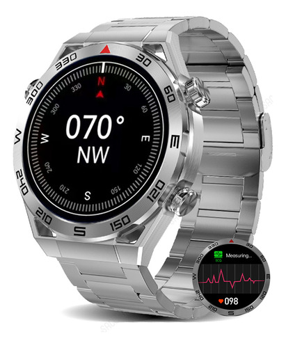 Nfc Reloj Inteligente Hombre Gps Rastreo Ecg+ppg Para Huawei