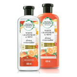 Kit Shampoo + Acondicionador Herbal Essences Bio:renew 800ml