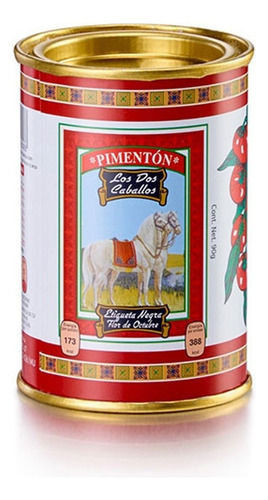 Pimentón Picante Puro Paprika Español Dos Caballos 90g