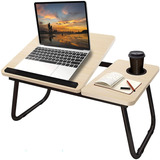 Mesa De Cama Para Computador Multifuncional Plegable Ajustab