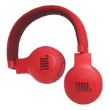 Fone De Ouvido On-ear Sem Fio Jbl E45bt Red