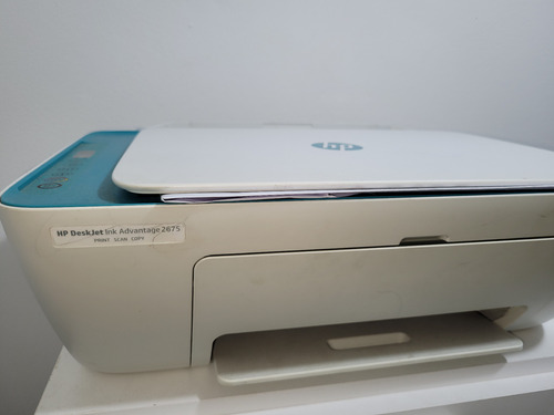 Impresora Hp Deskjet 2675 Wifi Multifuncional Blanco