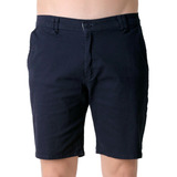 Bermuda Hombre Casual Recto Azul Stfashion 53705023