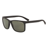 Óculos De Sol Armani Exchange 4041sl 80789a Preto Masculino