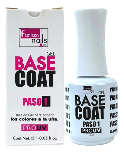 Gel Base Coat Uv Led , Fantasy Nails , Uñas 