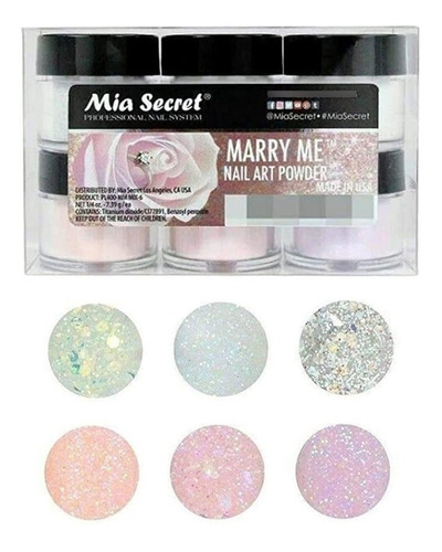 Marry Me Nail Art Powder