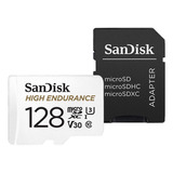 Sandisk Tarjeta Memoria Micro Sd 128gb + Adaptador 4k