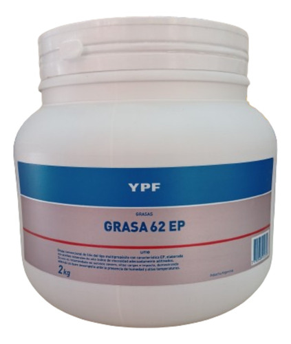 Grasa De Litio 62 Ep Ypf 2kg