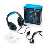 Audifonos Diadema Pro Gaming Moster Gm-3 Igoma Con Microfono