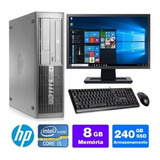 Pc Barato Hp Compaq Intel I5 2g 8gb Ddr3 Ssd 240gb + 19 