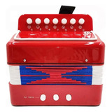 Acordeon De Juguete Rojo Versalles