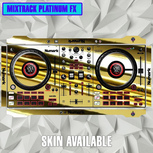 Numark Mixtrack Platinum Fx Calcomania-skin