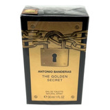 Antonio Banderas The Golden Secret Edt 30ml Para Homem - Selo Adipec