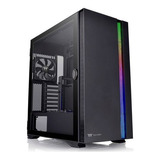 Gabinete Gamer Thermaltake H700 Tg Black 2x120mm Mid Tower