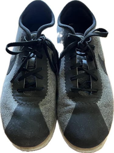 Zapatillas Nike Cortez Ultra Gris Y Negra Excelente Estado