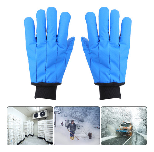 Guantes Criogénicos De Protección De Nitrógeno Líquido -200°