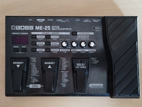 Pedalera Boss Me 25