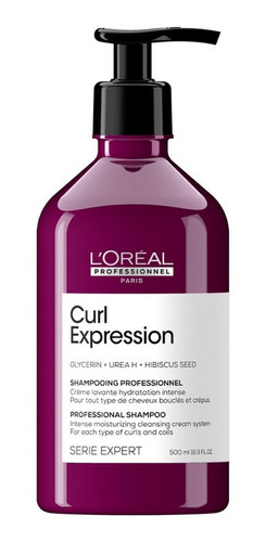 Shampoo Hidratación Cabello Rizado Serie Expert 500 Ml