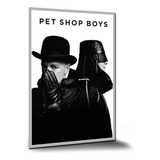 Pôster Pet Shop Boys Neil Tennant Pôsteres Placa 120x84cm A