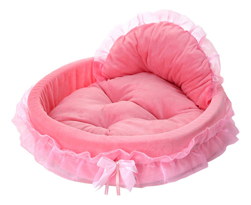 Pawstrip Cama Rosa Para Perro, Lavable, Sofá De Princesa P.