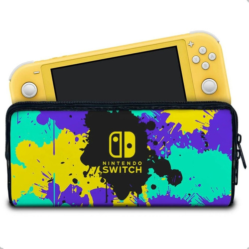 Case Bolsa Estojo Nintendo Switch Protetora Lite Vários Tema