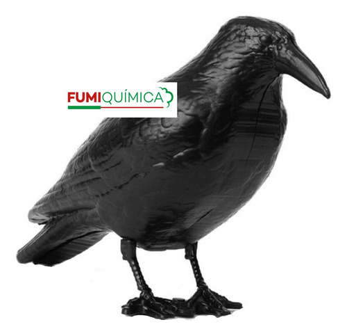 Raven Cuervo Plástico Espanta Palomas X 2 Unidades