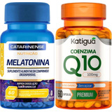 Kit 2x Melatonina Forte + Coenzima Q10 - 120 Cápsulas